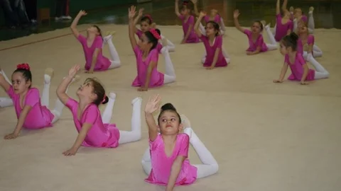 Edirne'de Cimnastik Gösterisi