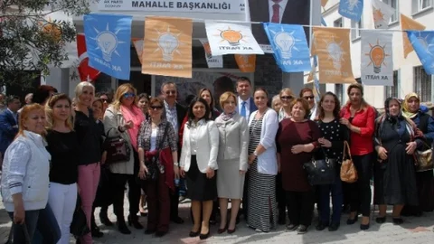 AK Parti Adayları Bodrum'da Ziyaretler Gerçekleştirdi