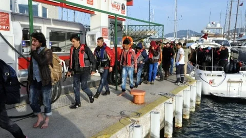 Bodrum'da Kaçak Göçmen Kurtarma Operasyonu
