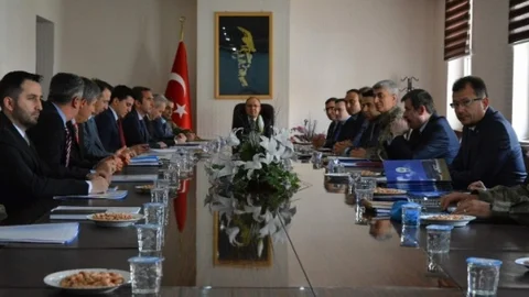 Siirt'te Seçim Güvenliği Toplantısı