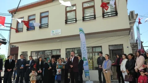 Kulfallı Köyü Yeni Hizmet Binasına Kavuştu