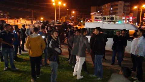 HDP Aracı Batman'da Durduruldu