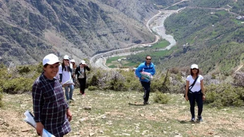 Batman'da Doğa Yürüyüşü Etkinliği