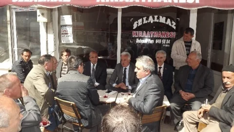 Hayati Hamzaoğlu Daday'da Temaslarda Bulundu