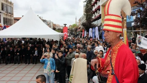 Edirne'de Roman Mehteran Takımı Gösterisi