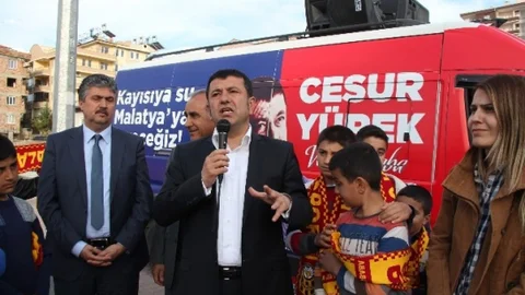 Malatya'da Baz İstasyonu Protestosu