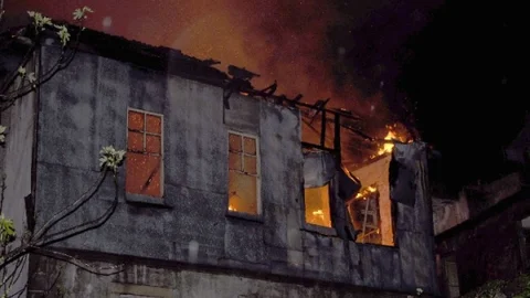 Giresun'da Gece Yangın Paniği