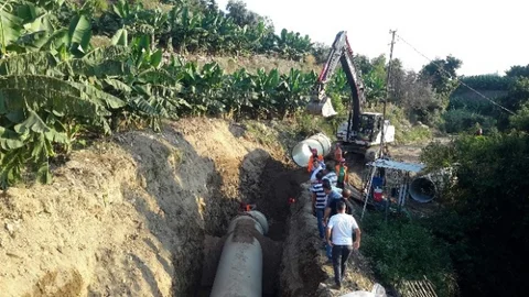 Alanya'da Tarım Alanı Sulanacak