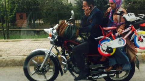 Diyarbakır'da Motosiklet Kazası