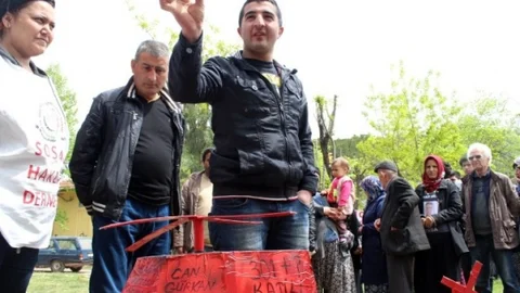 Madenci Ailelerinden Bağış Kampanyası