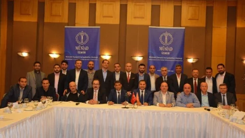 MÜSİAD İzmir'de Sektörel Toplantı Gerçekleştirdi