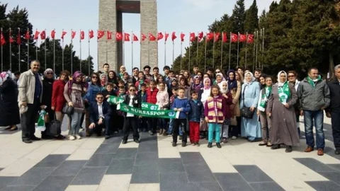 Yıldırım'dan Çanakkale'ye Tarihi Gezi