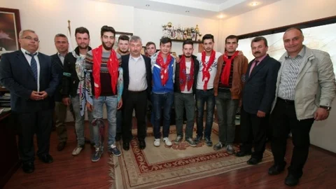 Saruhanlı'da Asker Adaylarıyla Buluşma