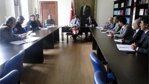 Develi'de Trafik Haftası Toplantısı Yapıldı