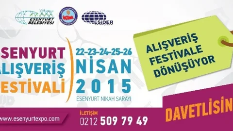 Esenyurt 2015 Alışveriş Festivali Başlıyor