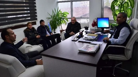 Karaelmas Gazeteciler Derneği'nden Ziyaret