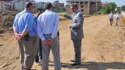 Nazilli'de Yol Çalışmaları Sürüyor