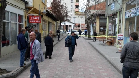 Kastamonu'da Kahvehane Önünde Cinayet