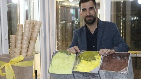 Mevsimin İlk Dondurması Ceylanpınar'da Tanıtıldı