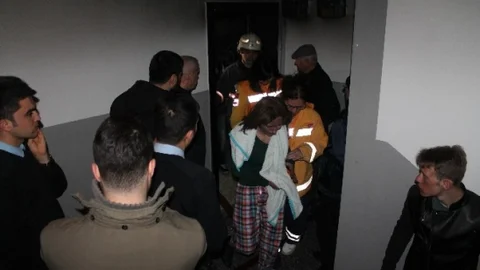 Çankaya'da Yangın Paniği Yaşandı