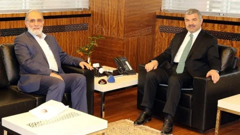 Kayseri İl Müftüsü'nden Veda Ziyareti