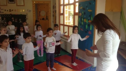 Gaziantep'te Çocuk Yogosu Etkinliği