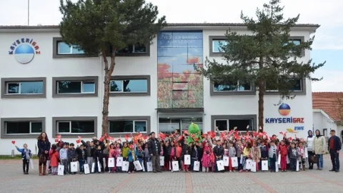 23 Nisan Kutlaması Kayserigaz'da Gerçekleşti