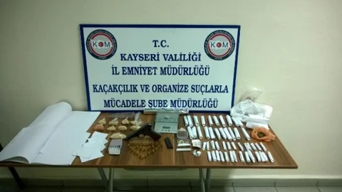 Kayseri'de Uyuşturucu Operasyonu