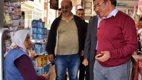 CHP'li Budak Korkuteli'nde Ziyarette Bulundu