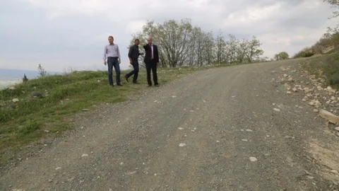 Tunceli'de Yol İncelemesi Yapıldı