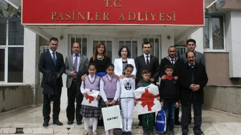 Pasinler'de Öğrenciler Yargı Makamlarında