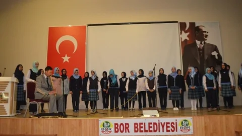 Bor'da Kutlu Doğum Etkinliği