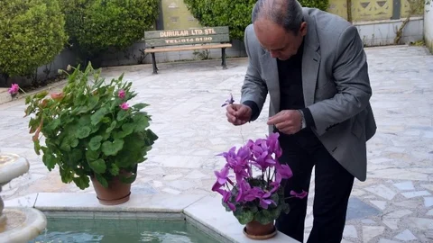 Balıkesir'de İmamın Çiçek Projesi