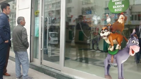 Şanlıurfa'da Banka Şubesine Saldırı