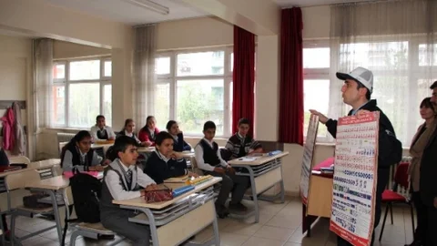 Erzurum'da Trafik Eğitimi