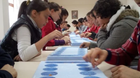 Altındağ'da Gençler Mangala Yarıştı