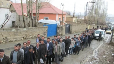 Başkale'de Sakal-ı Şerif Ziyareti