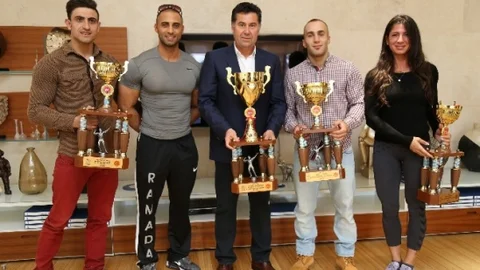 Bodrumlu Sporculardan Başkan Kocadon'a Ziyaret