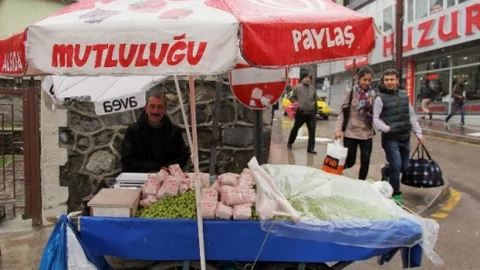 Erzurum'da Midye Satışı Düşüşte