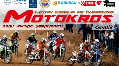 Motokros Şampiyonası Gemlik'te Düzenlenecek