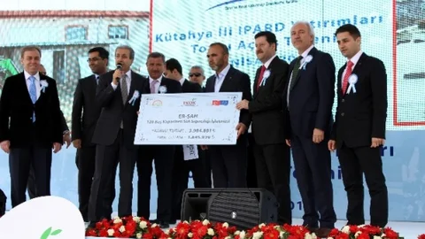 Kütahya'da Tarım Yatırımları Açılışı Yapıldı