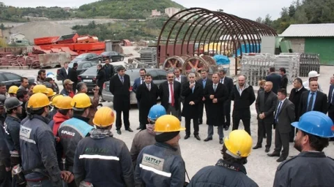 Amasra Maden İşçilerinin Maaş Tepkisi
