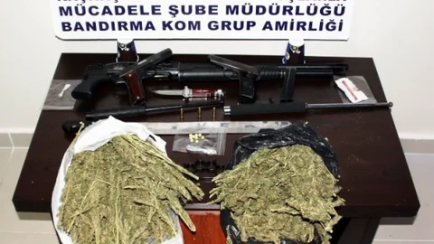 Bandırma'da Uyuşturucu Operasyonu