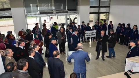 Çanakkale'ye İzci Kampı Uğurlaması
