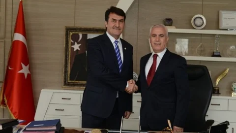 Dündar'dan Bozbey'e Ziyaret