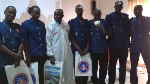 Senegal'de Jandarma Eğitimi Verildi