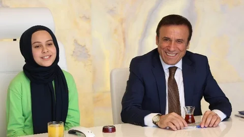 Canik'te Temsili Başkan Devir Teslimi