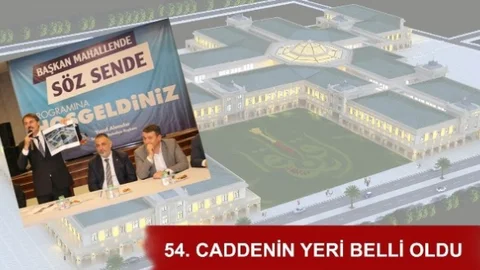 Serdivan'da 54. Cadde Projesi Açıklandı