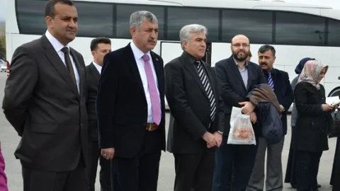 Malatya'dan Çanakkale'ye Uğurlama Töreni