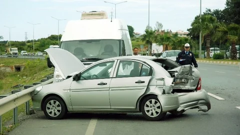 Danimarkalı Turistler Kazadan Hafif Yaralı Çıktı